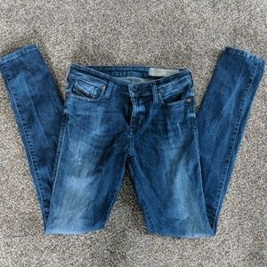Diesel Skinzee Super Slim Jeans sz 26